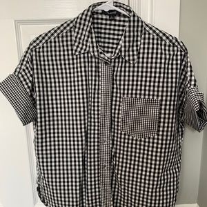 Madewell Gingham Button Down